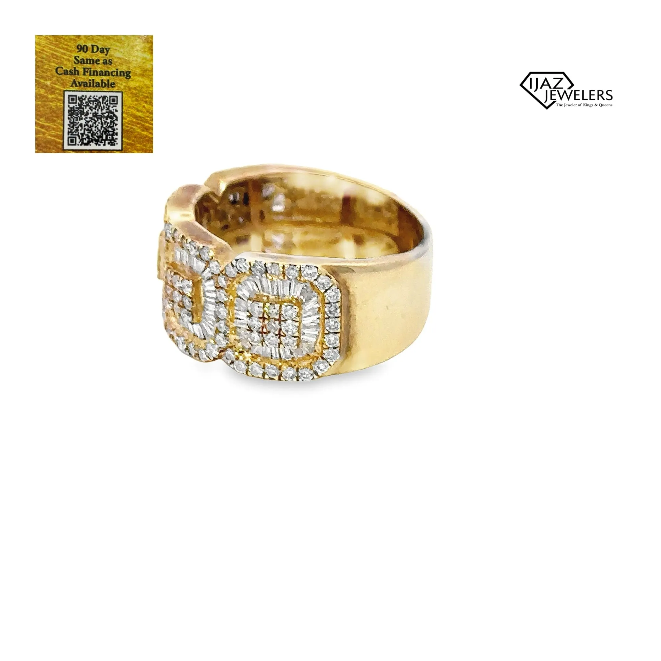 10K Gold Diamond Band