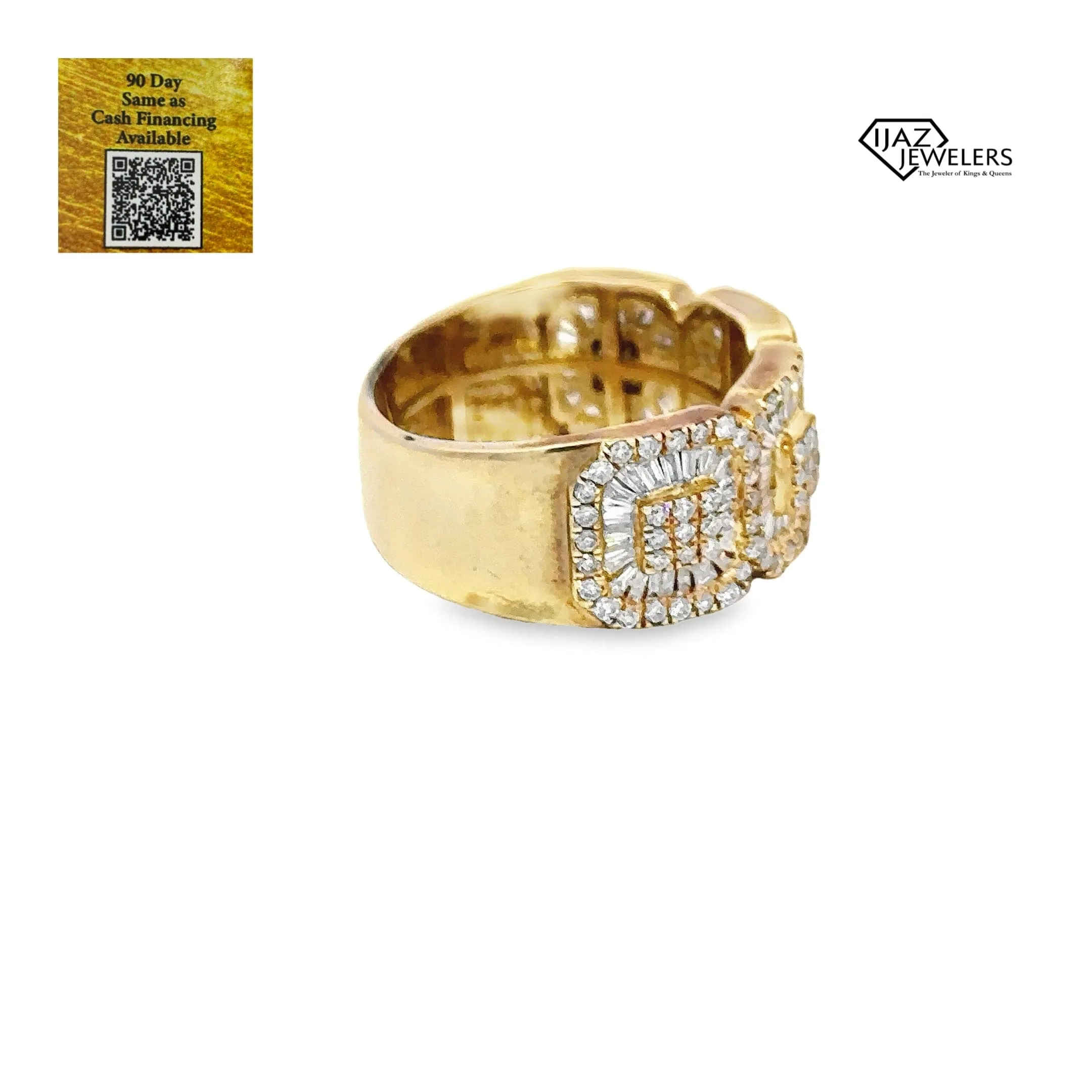 10K Gold Diamond Band