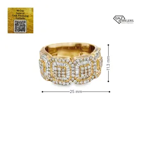 10K Gold Diamond Band