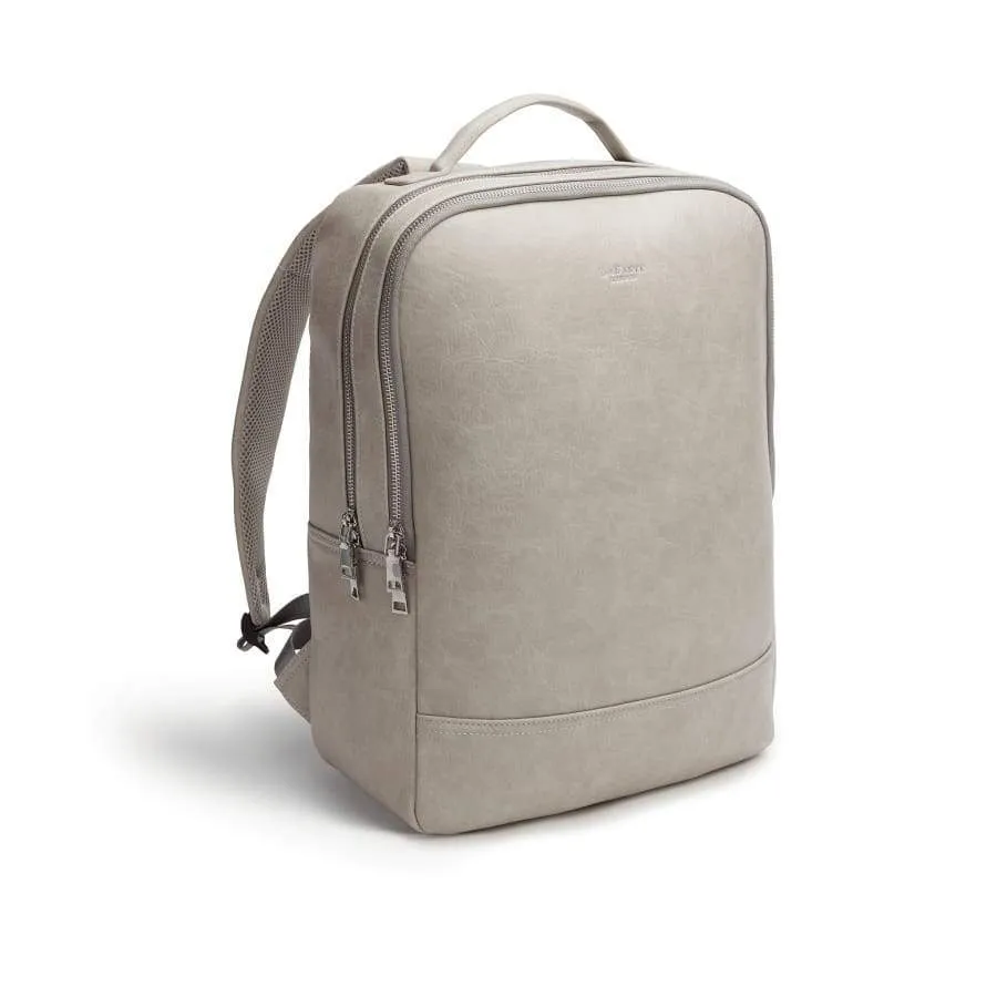 Acacia Vegan Laptop Backpack | Grey