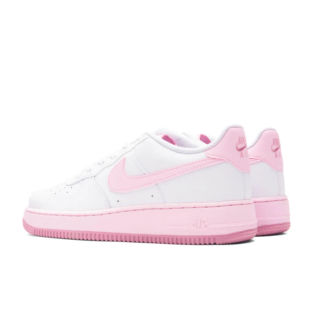 Air Force 1 LV8 2 (GS) - White/Pink Foam/Elemental Pink