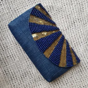 Alyssa Clutch (Blue)