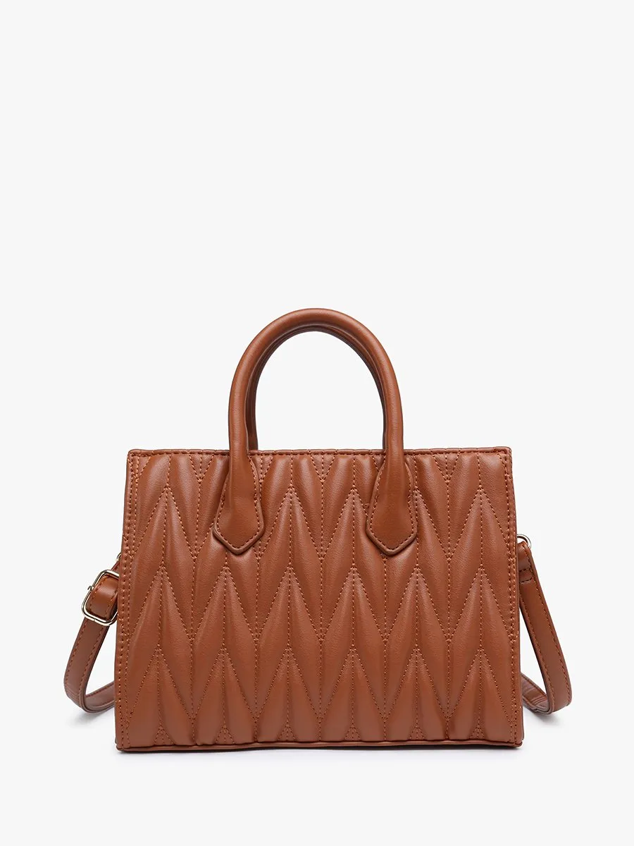 Arbor Vegan Herringbone Satchel