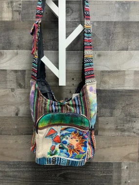 Bag - Sun Moon Cotton Bag -Tie Dye