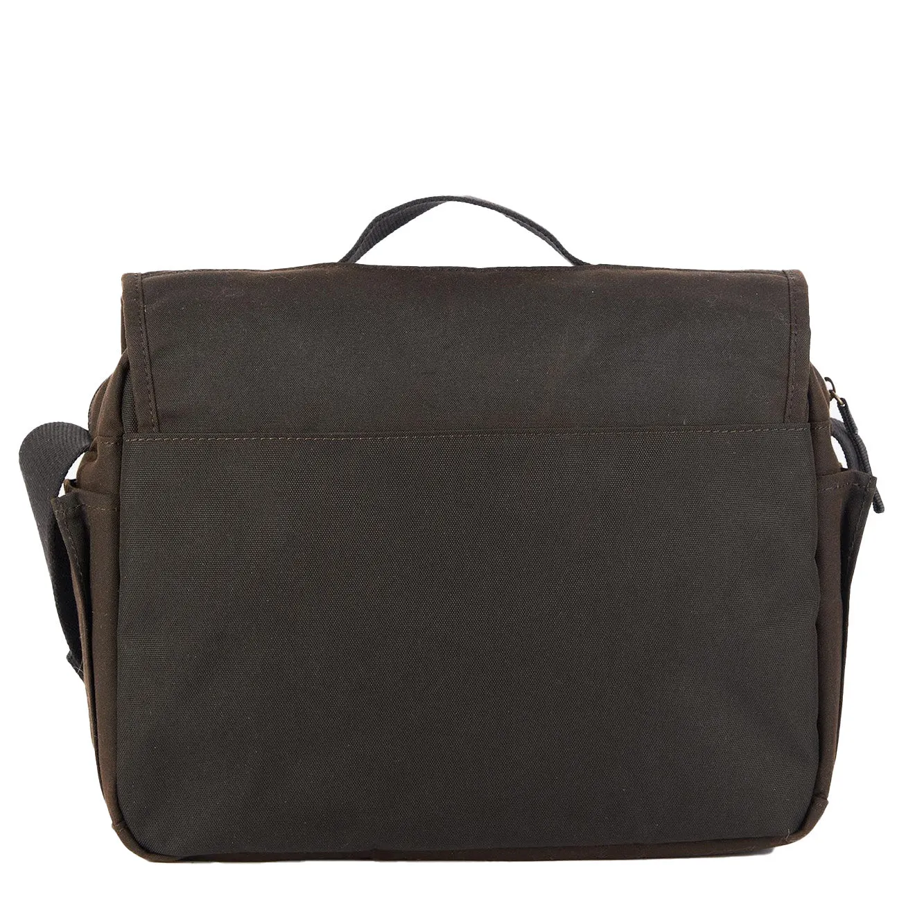 Barbour Essential Wax Satchel Olive