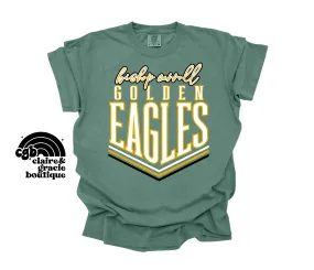 Bishop Carroll Golden Eagles | vintage Design