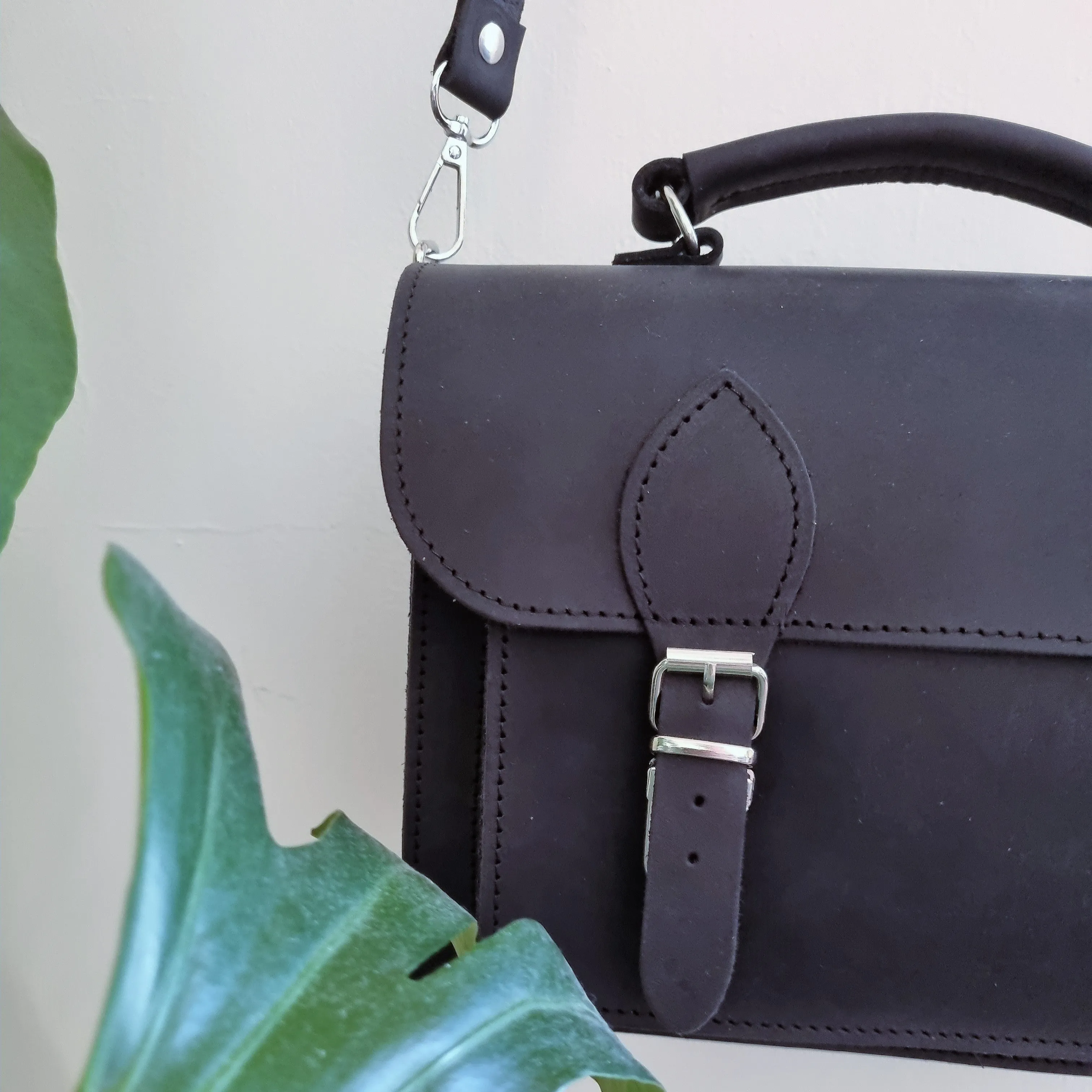 Black satchel