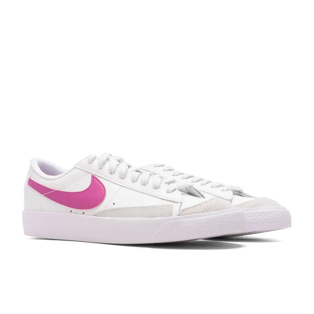 Blazer Low '77 (GS) - Summit White/Cosmic Fuchsia/White