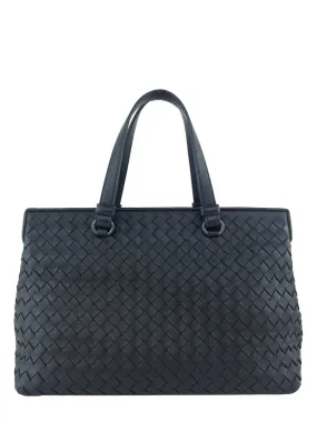 Bottega Veneta Medium Top Handle Intecciato Nappa Satchel Bag