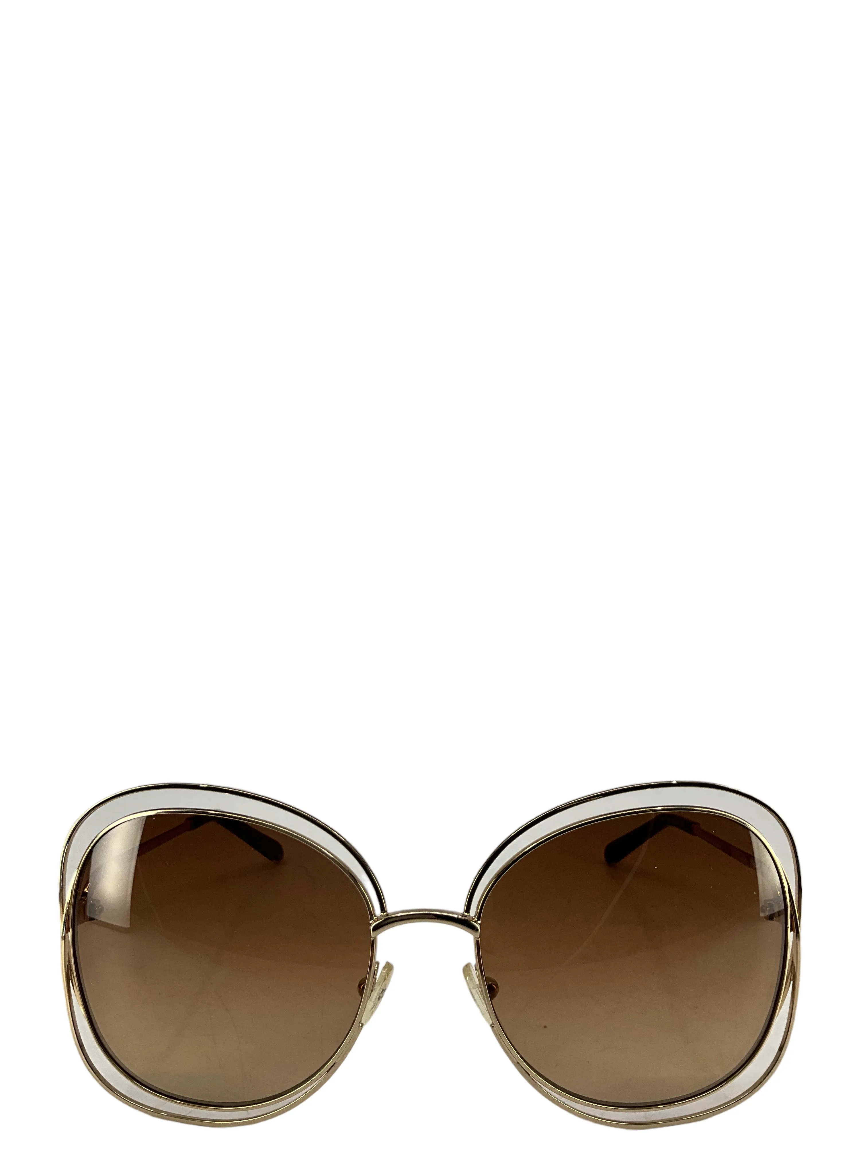 Chloe Carlina Butterfly-Frame Sunglasses