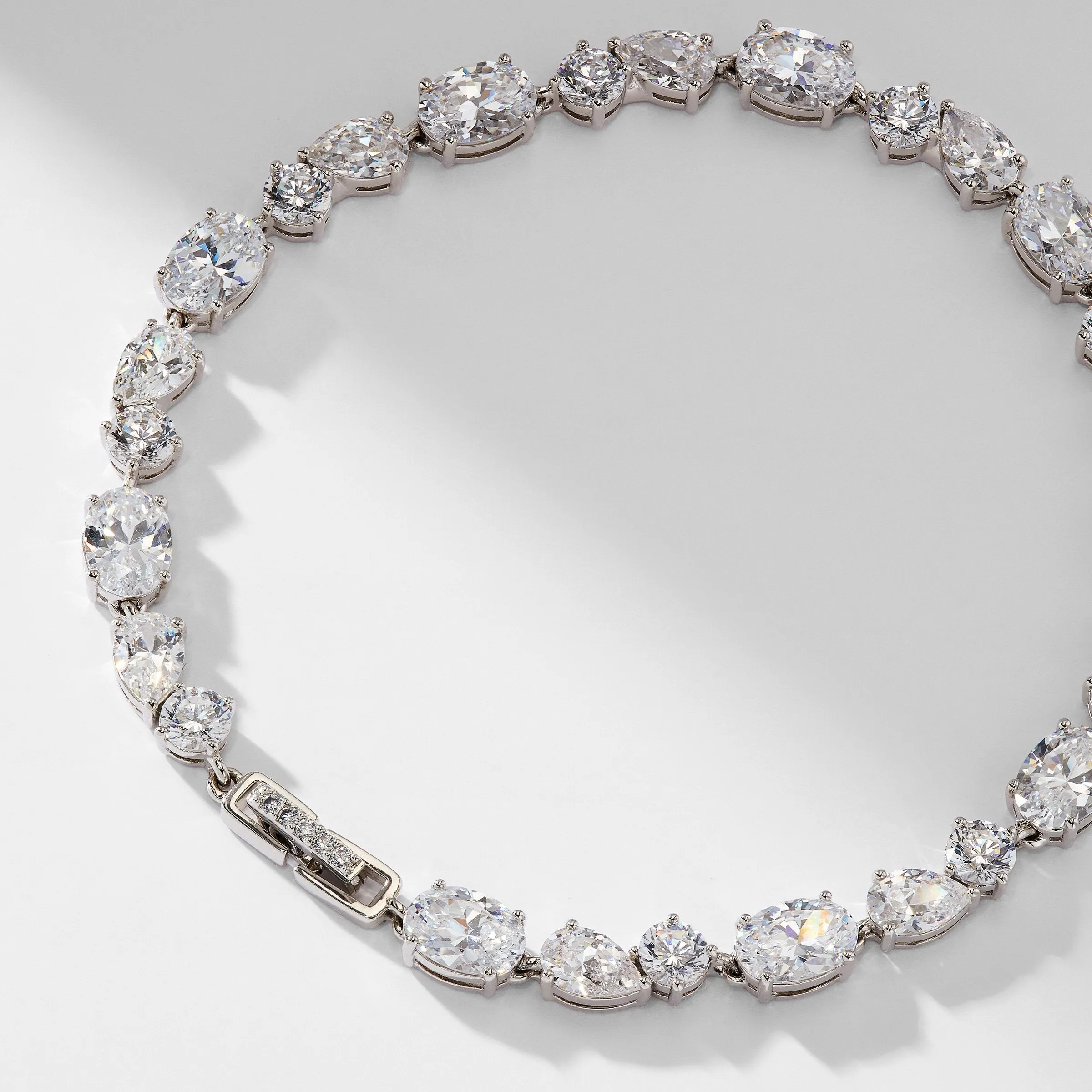 CHLOE MIXED CZ LINE BRACELET