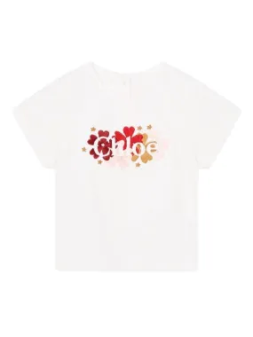 Chloe T-Shirt Logo White