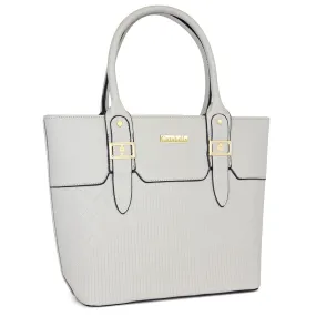 Christina Large Grey Handbag