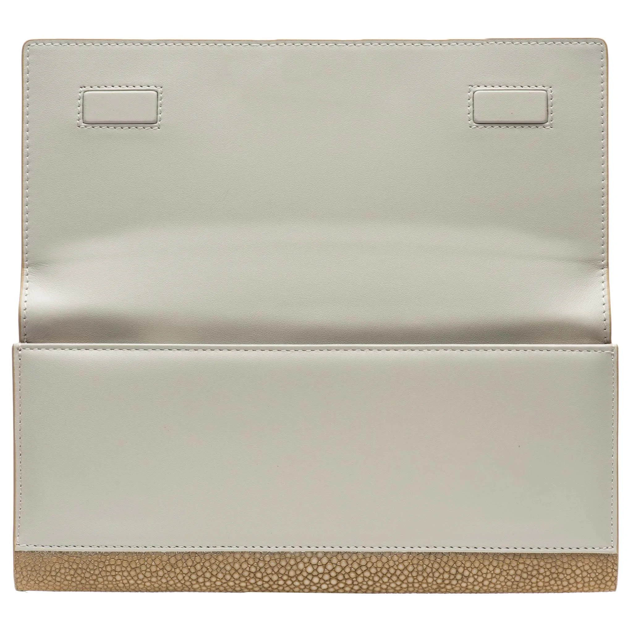 Cleo Shagreen Clutch