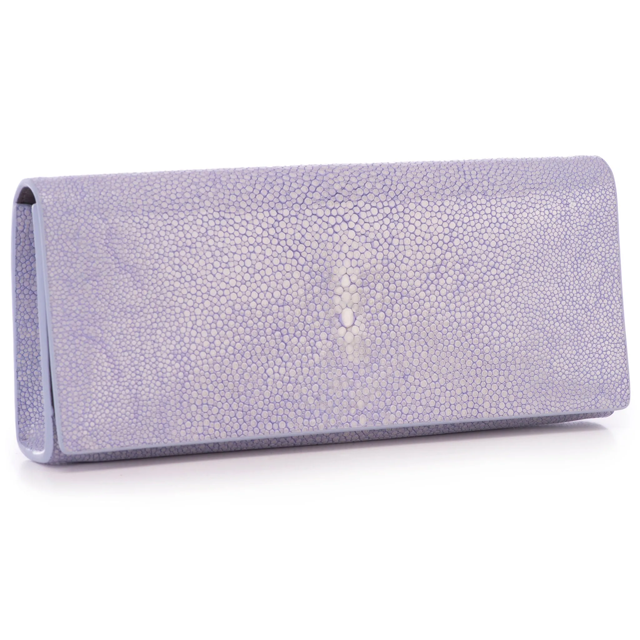 Cleo Shagreen Clutch