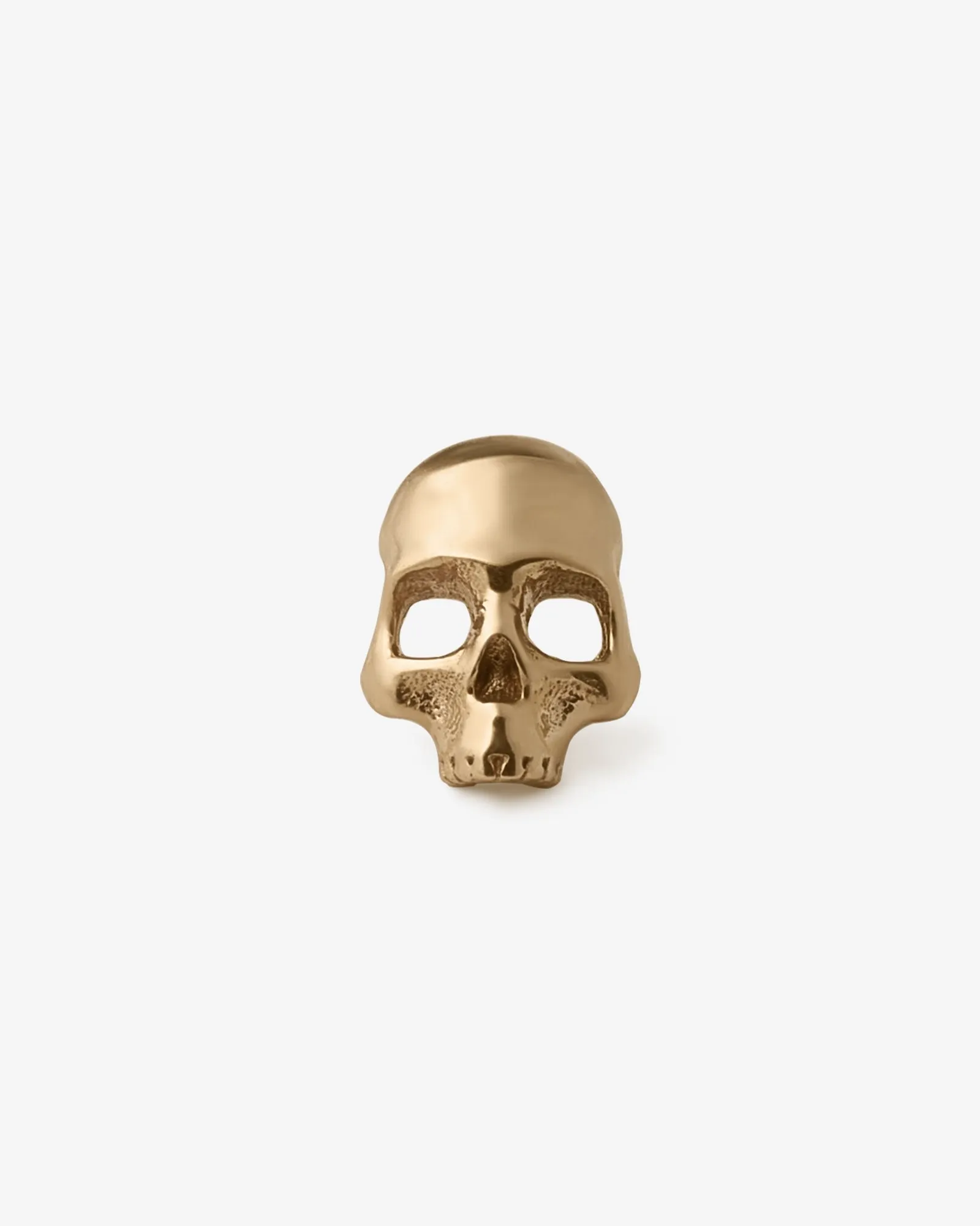 Cranium Threadless End (14K Gold)