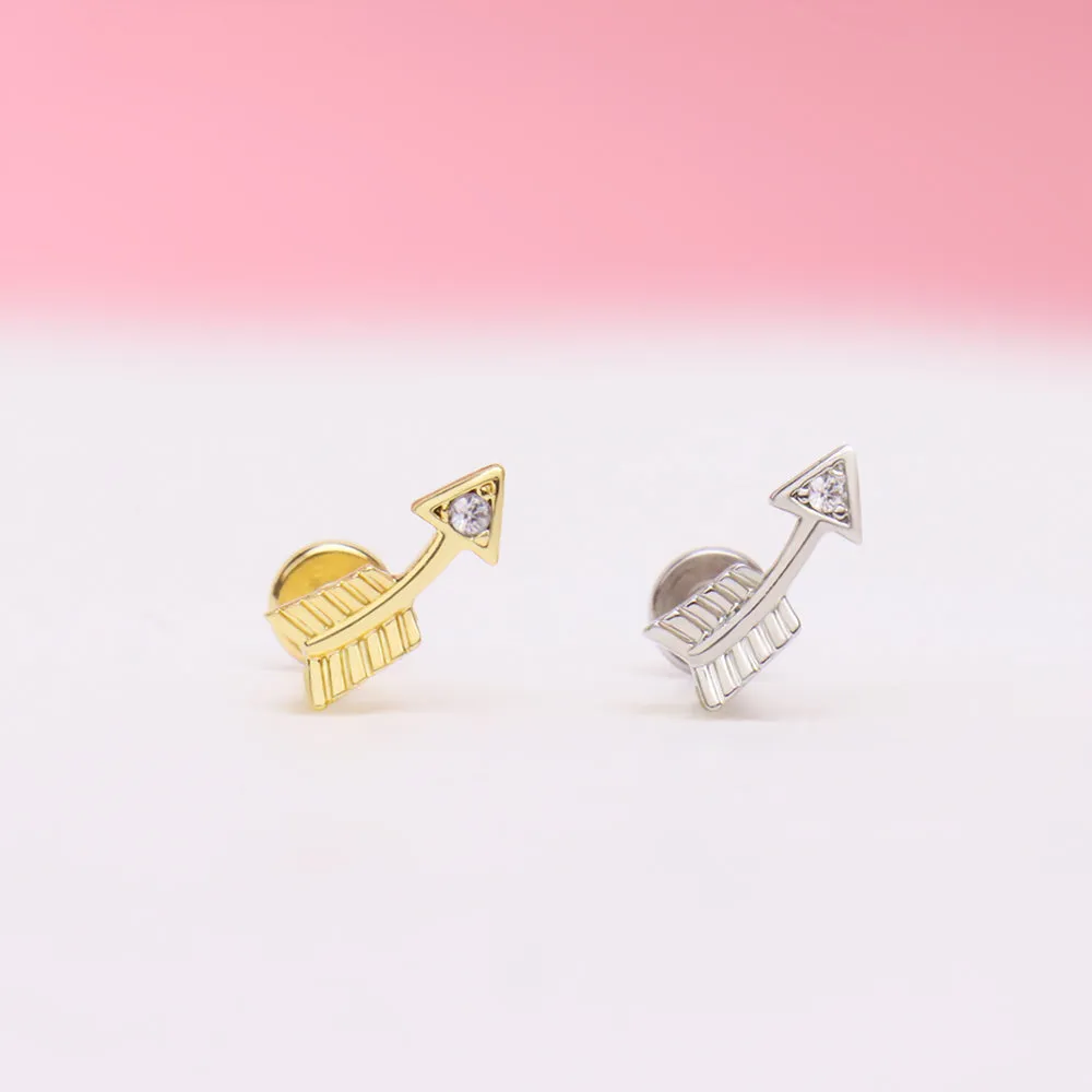 Cupid's Arrow Stud