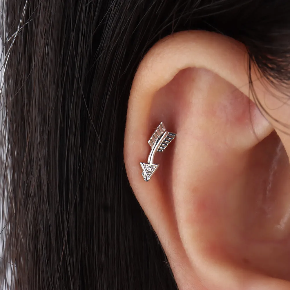 Cupid's Arrow Stud