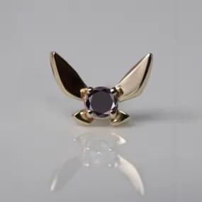 Custom Single Fairy Companion Stud  315.00