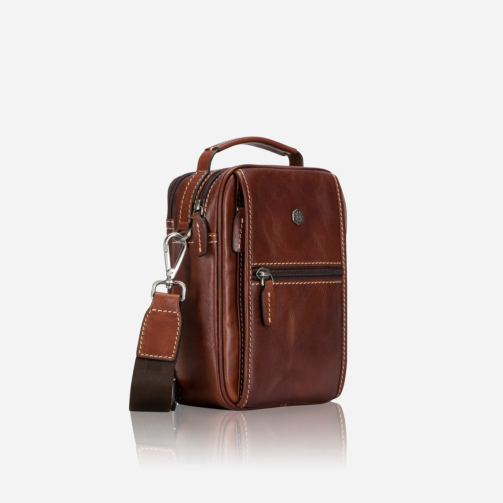 Detailed Crossbody Bag, Tobacco