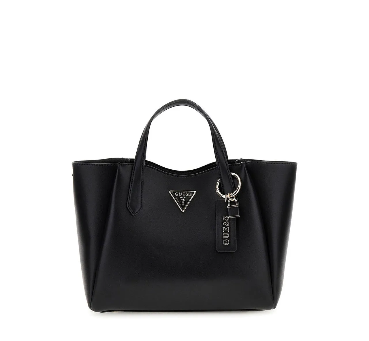 Stylish Black Satchel Bag for Women - GUESS IWONA Collection