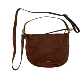 Handbag Leather By Fossil  Size: Medium