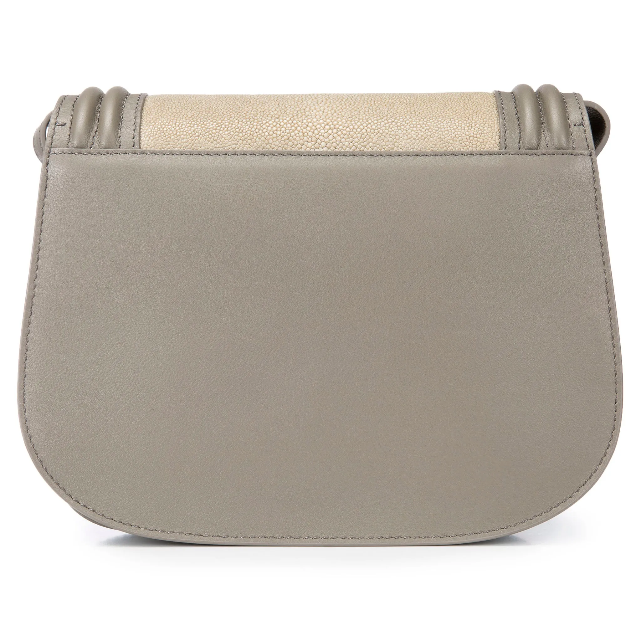 Hazel Shagreen Saddle Bag