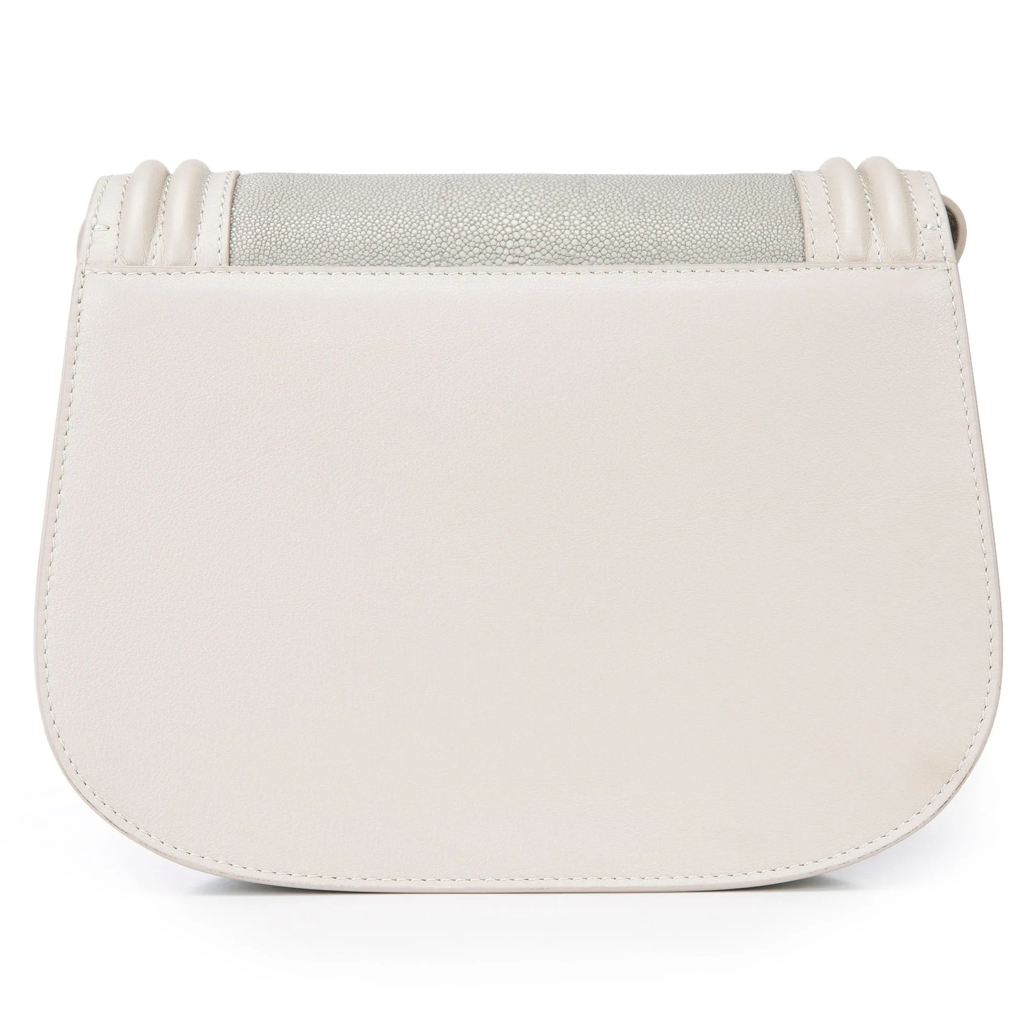 Hazel Shagreen Saddle Bag