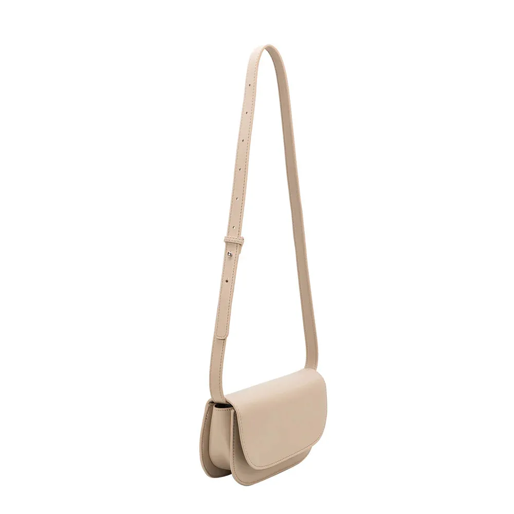 Inez Nude Recycled Vegan Shoulder Bag