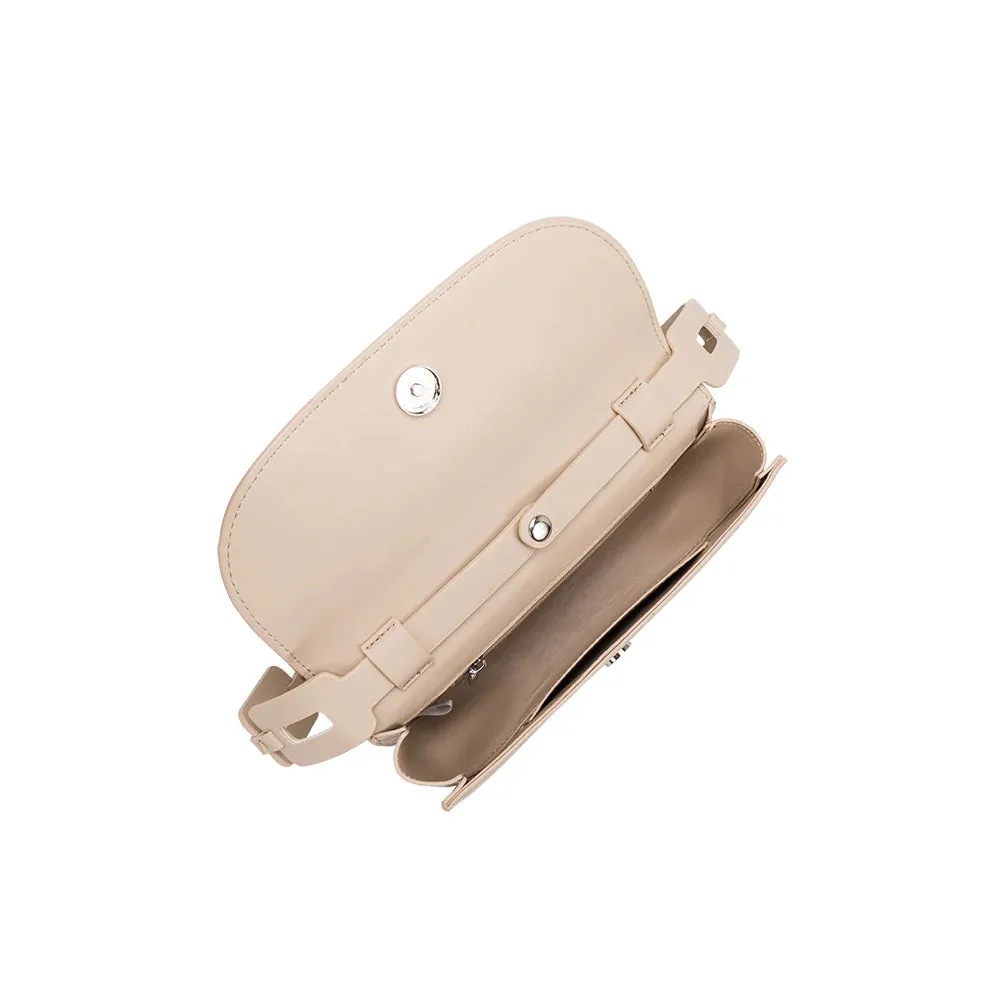 Inez Nude Recycled Vegan Shoulder Bag