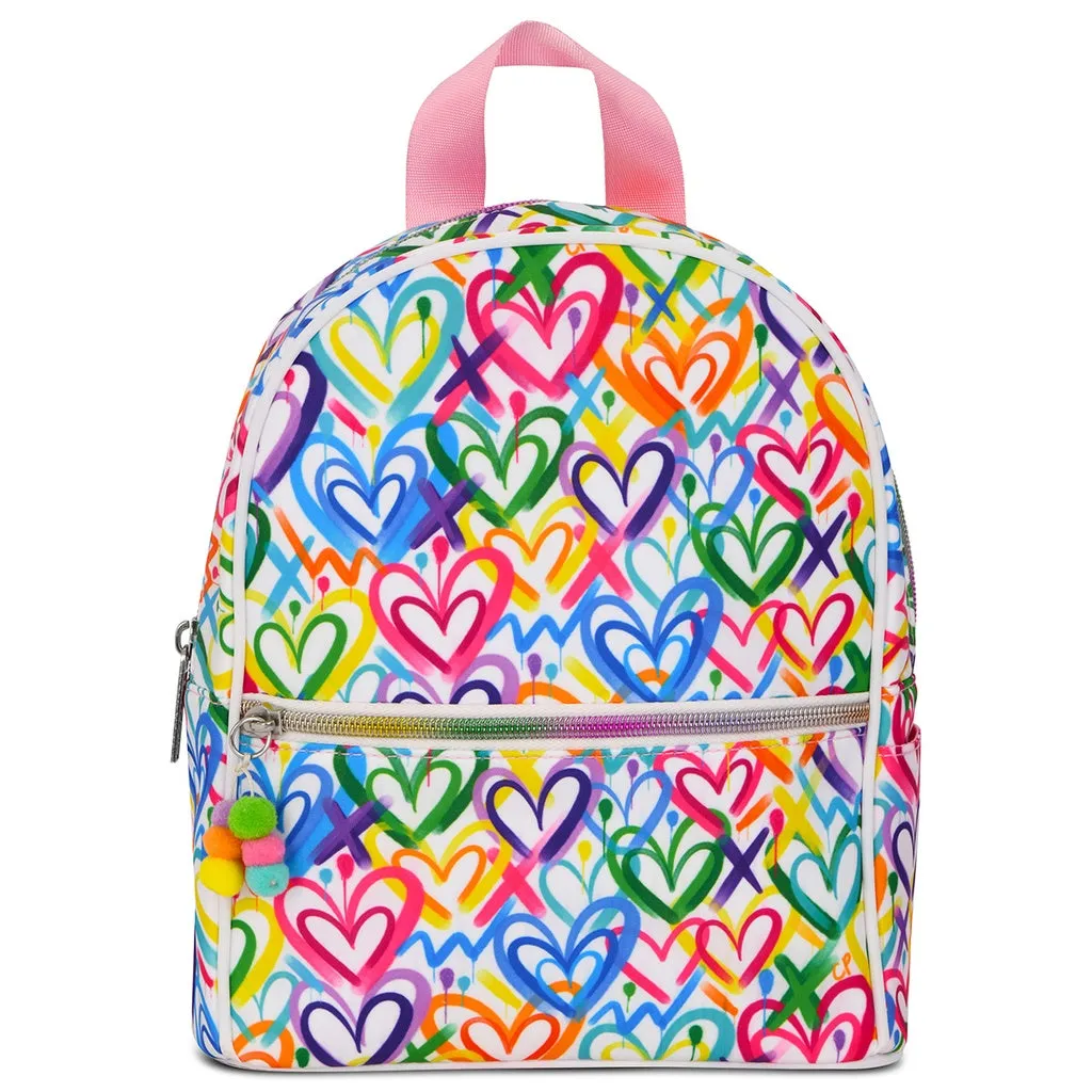 Iscream Corey Paige Hearts Mini Backpack