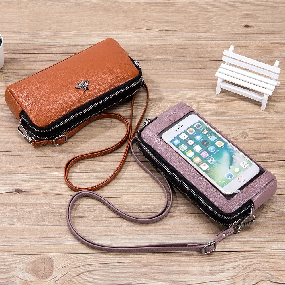 Long Wallet Crossbody Mobile Phone Bag