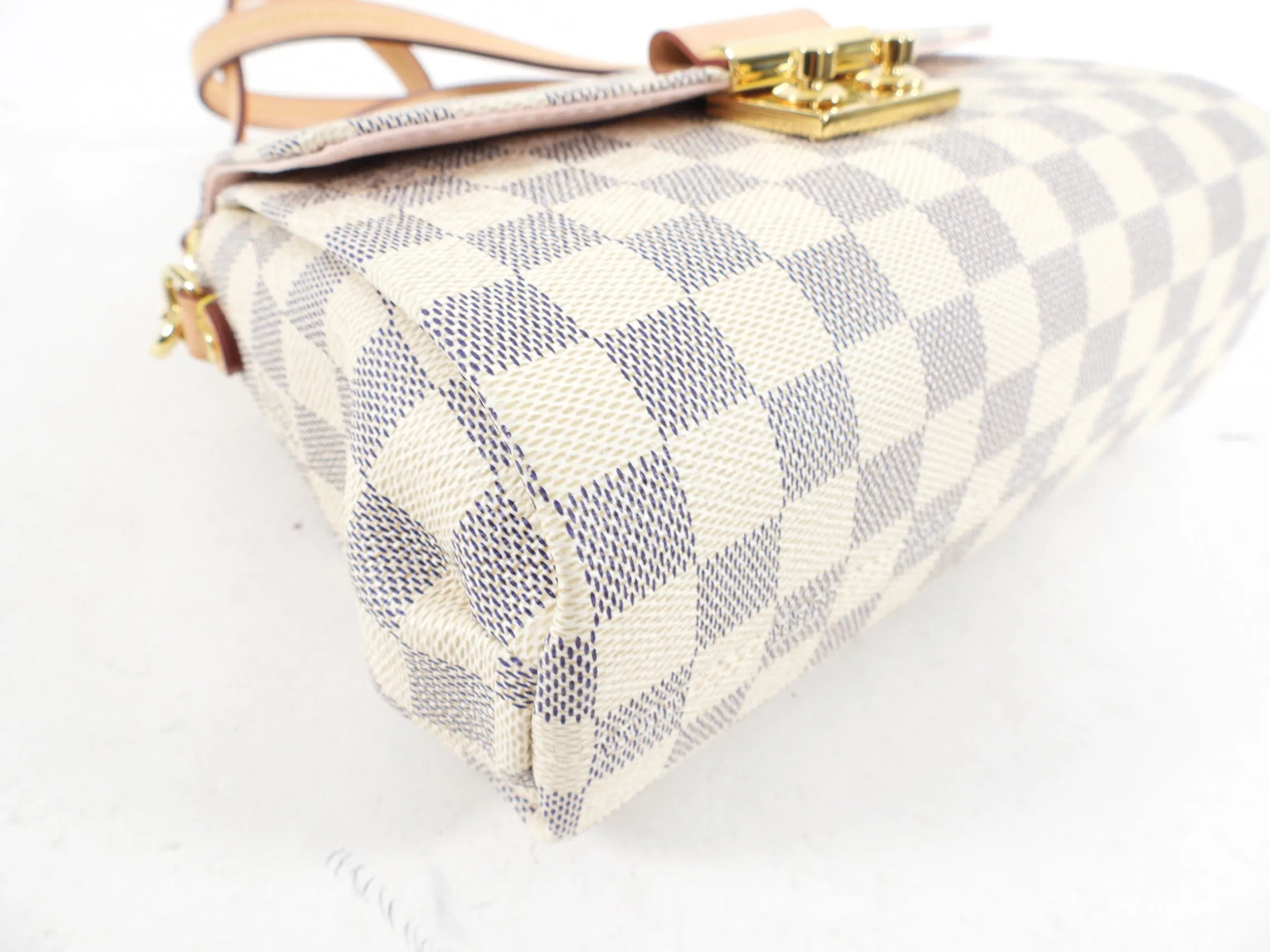 Louis Vuitton Damier Azur Croisette Crossbody Bag