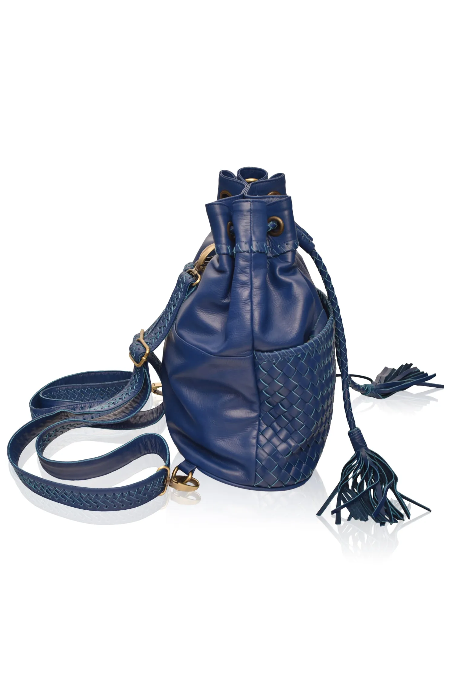 Ocean Alley Convertible Leather Backpack