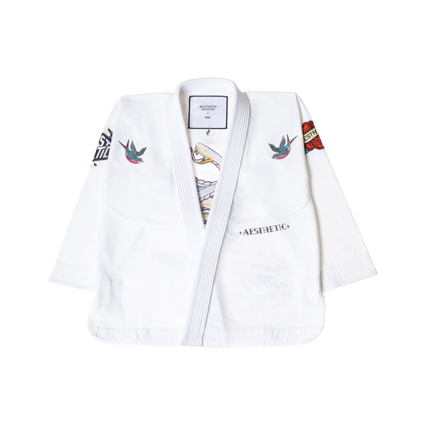 'Old School' Kimono - White