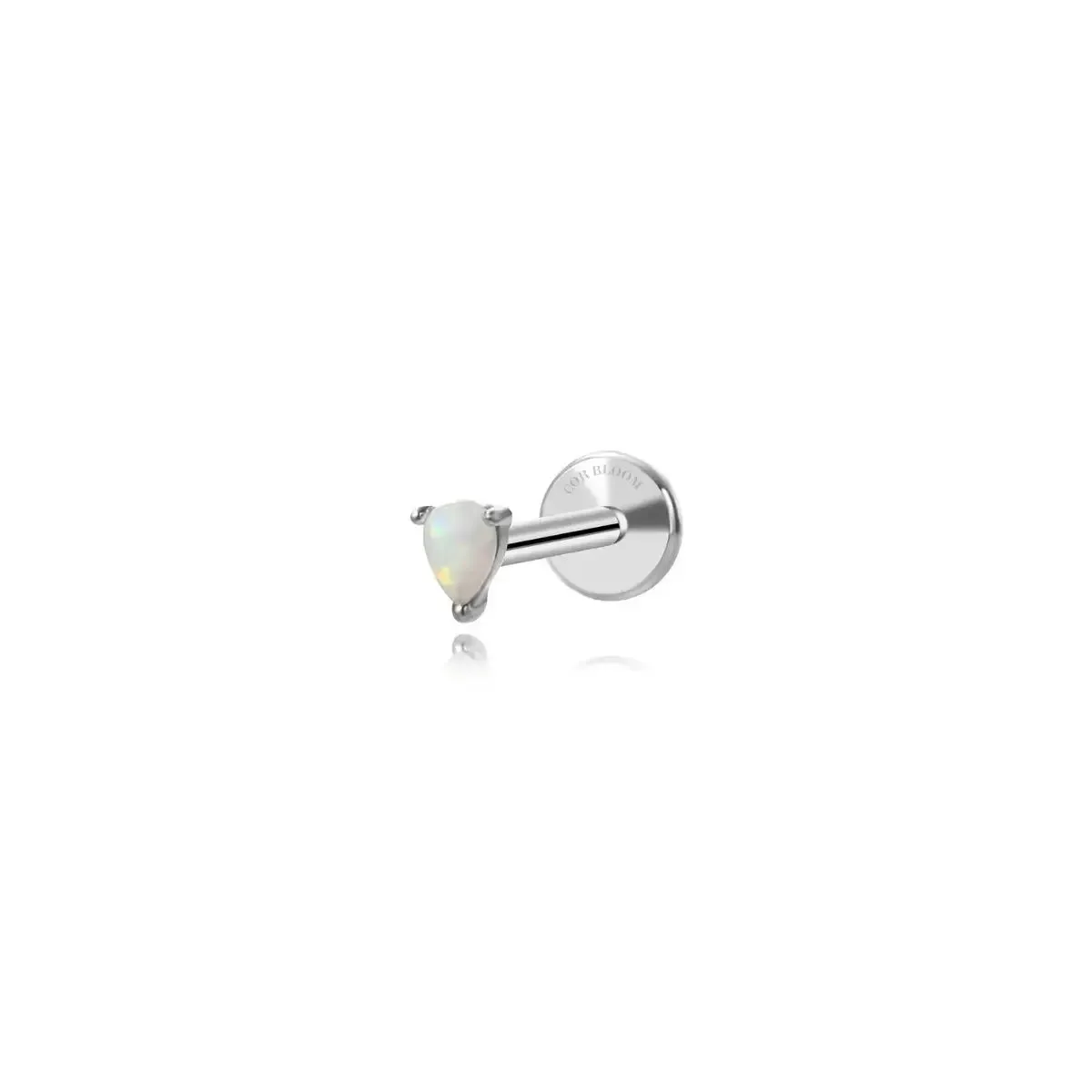 Pera Opal Labret Piercing Stud