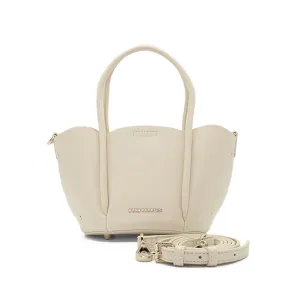 Petal Satchel (L) Women's Bag - Beige