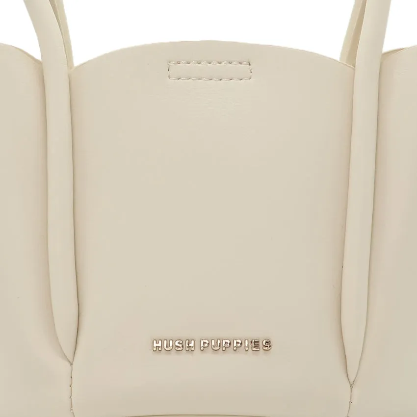 Petal Satchel (M) Women's Bag - Beige