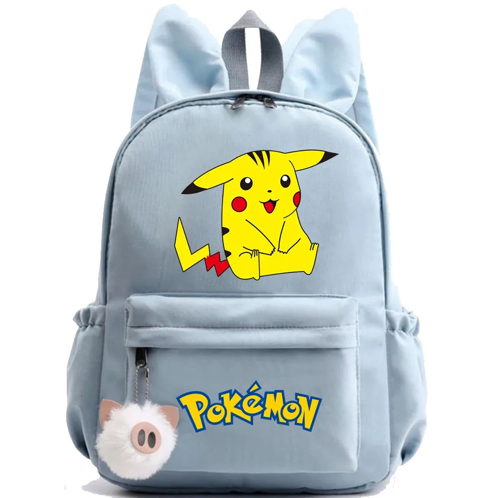 Pokemon Pikachu Anime Backpack for Boys and Girls