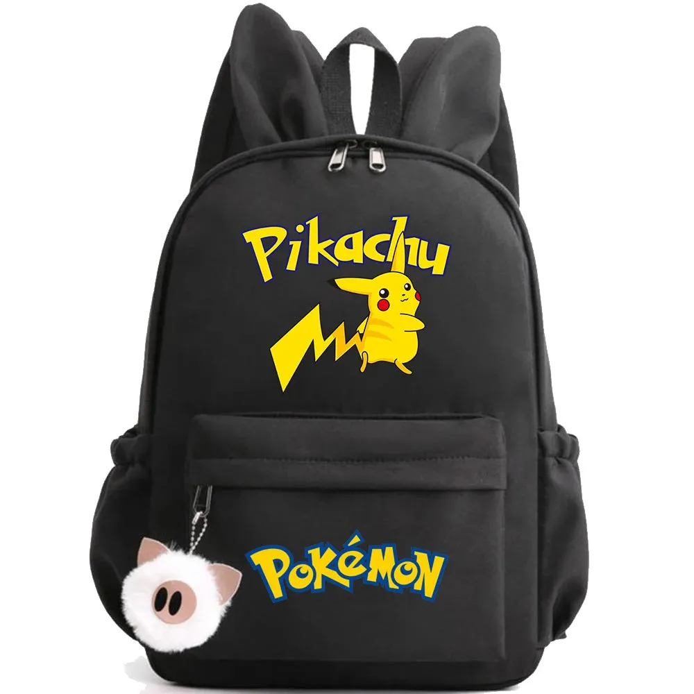 Pokemon Pikachu Anime Backpack for Boys and Girls