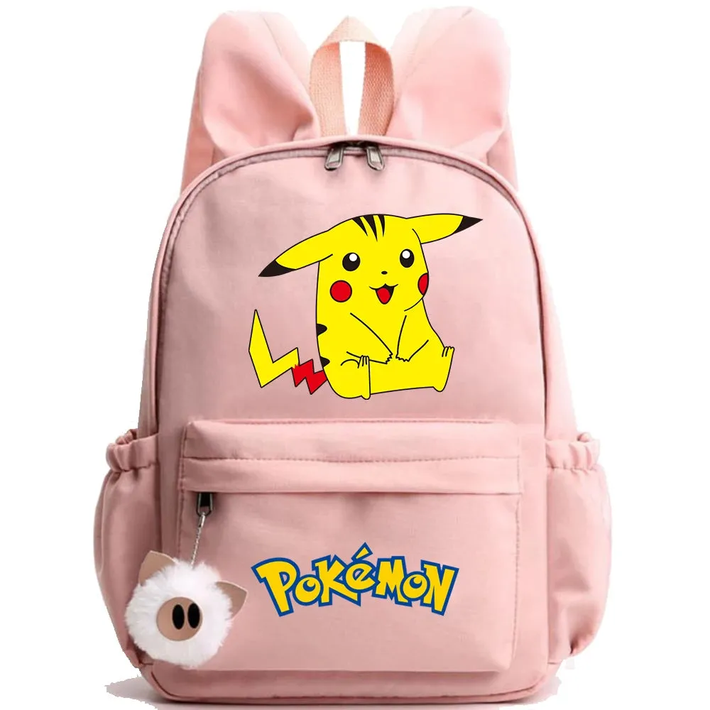 Pokemon Pikachu Anime Backpack for Boys and Girls