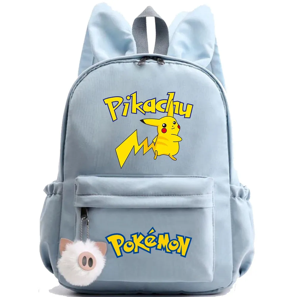 Pokemon Pikachu Anime Backpack for Boys and Girls