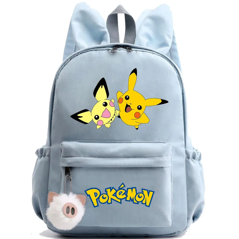 Pokemon Pikachu Anime Backpack for Boys and Girls