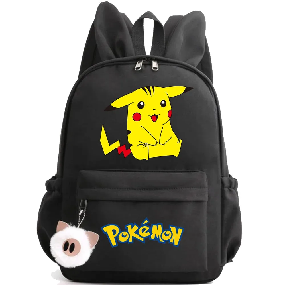 Pokemon Pikachu Anime Backpack for Boys and Girls