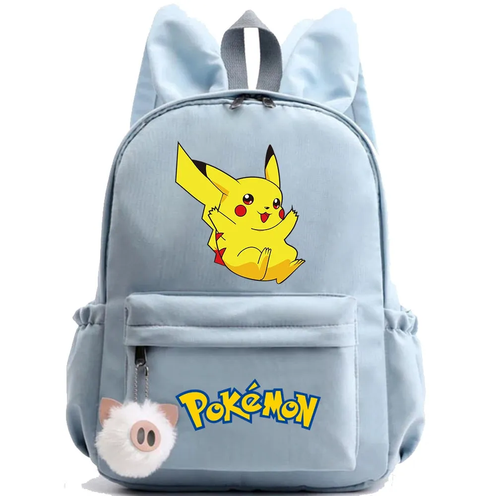 Pokemon Pikachu Anime Backpack for Boys and Girls