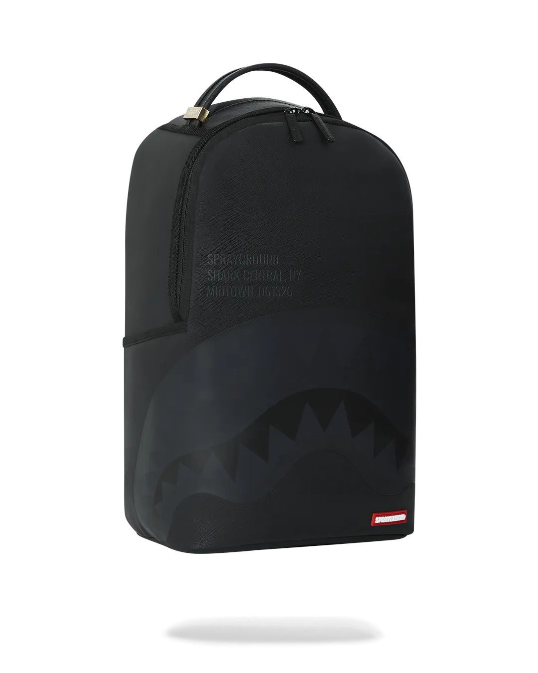 Sprayground Shark Central Black on Black Backpack