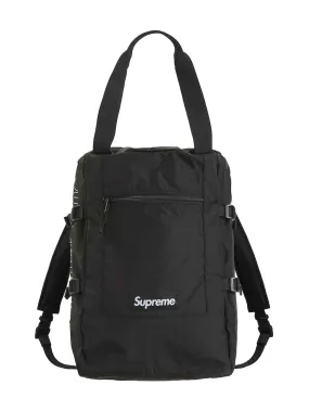 Supreme Tote Backpack Black