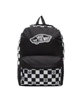 Zaino Vans Realm Backpack Peace Check Black